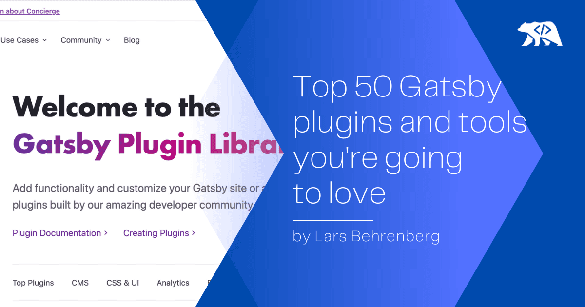 Top 50 Gatsby plugins you're going to love π₯π¨βπ»
